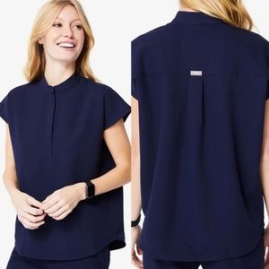 Figs Rafaela Top Navy